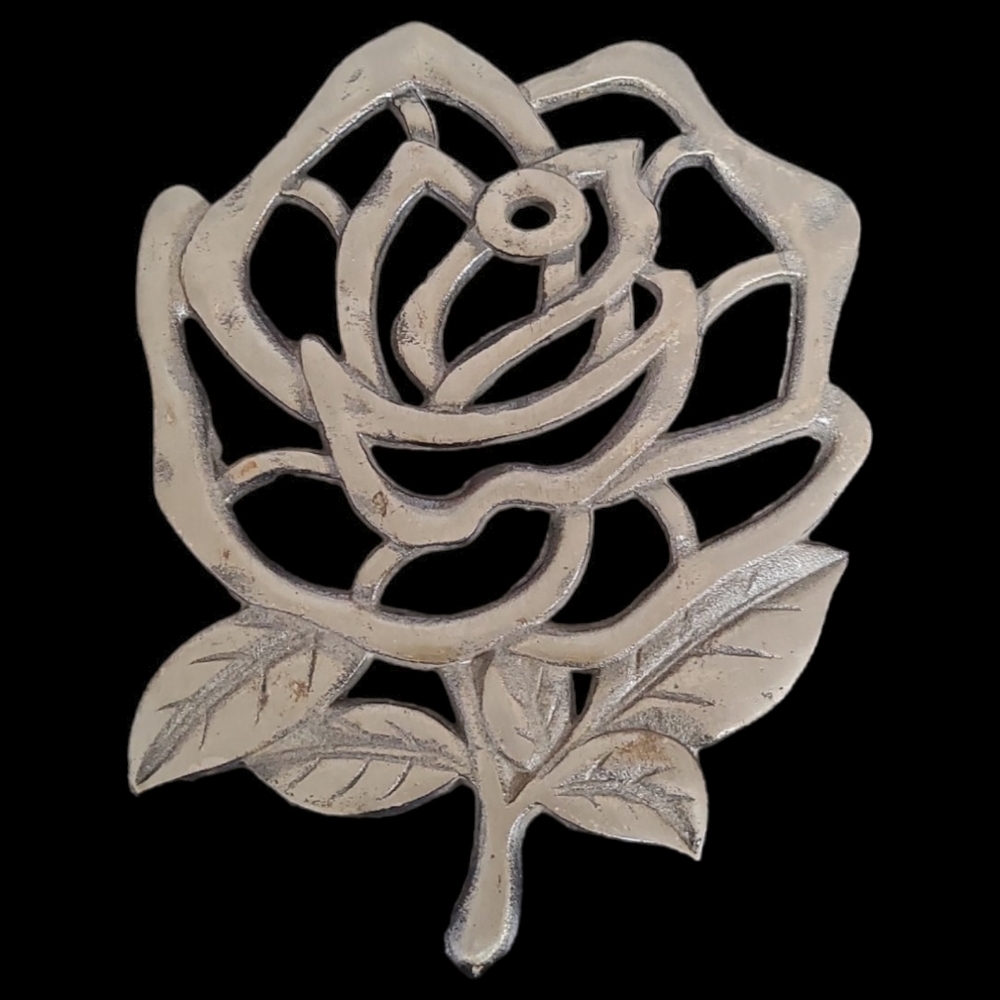 Vintage Cast Iron Rose Made in Japan